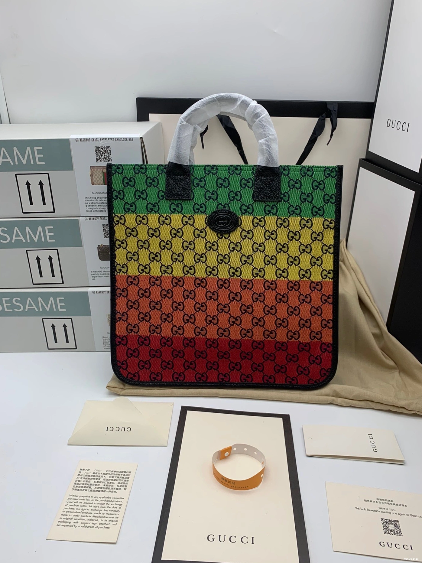 Multicolor bag GG tote Children's Gucci 0806